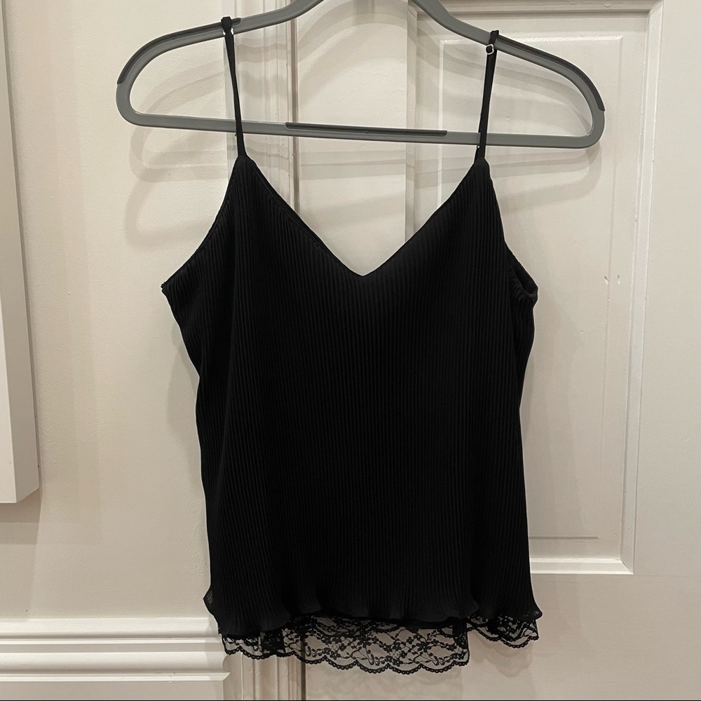 Aqua V-Neck Tank Top